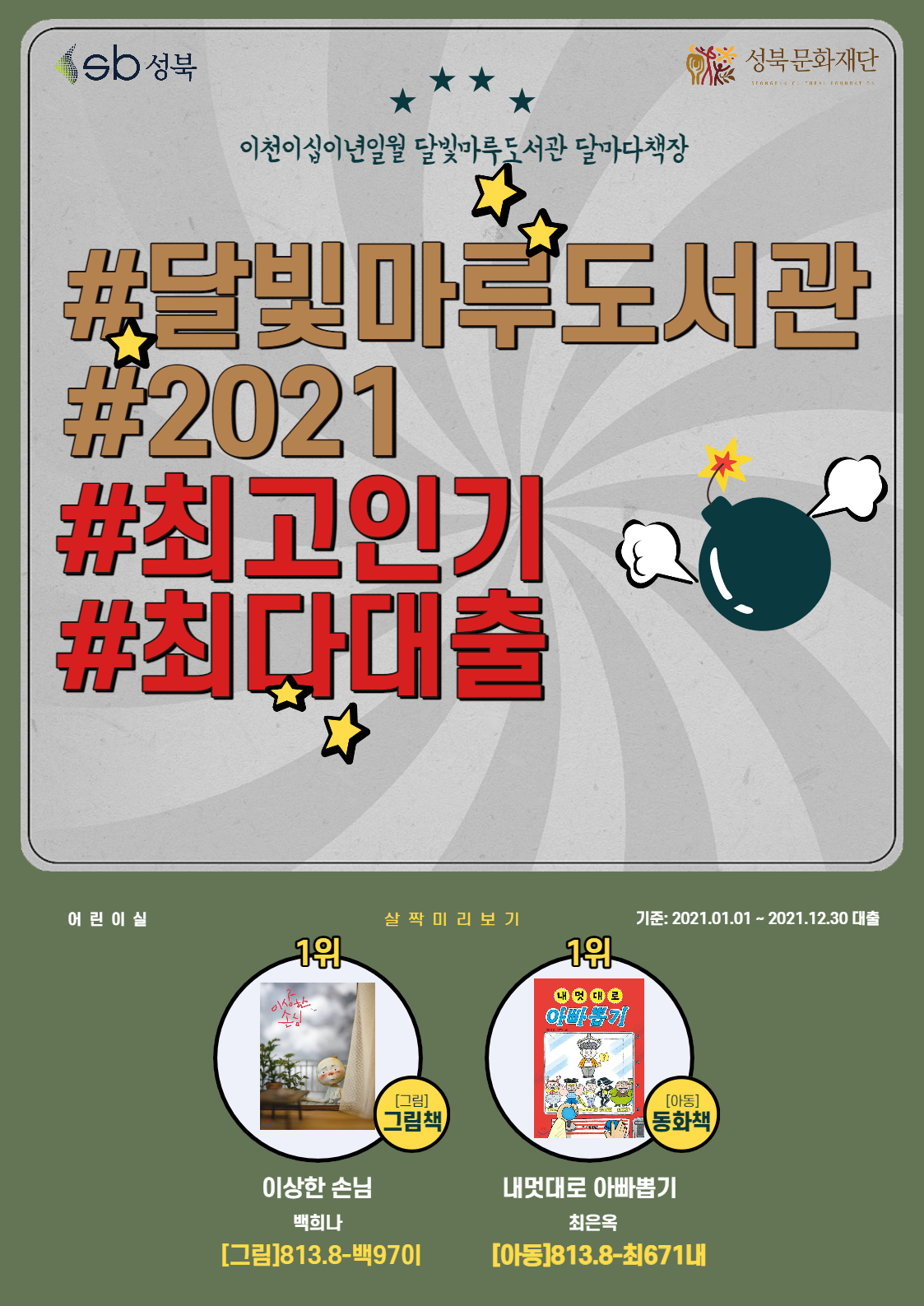 ★2021 최다대출 결산★ 표지